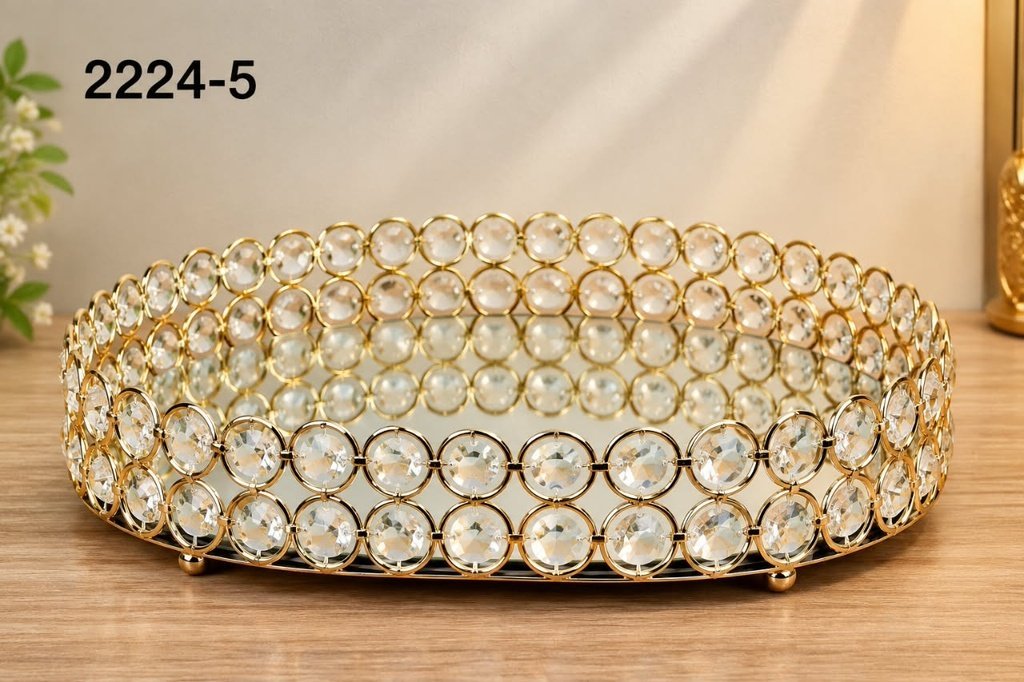 PLATEAU CRISTAL ROND 2224-5