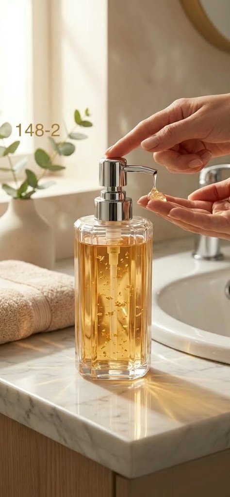 DISTRIBUTEUR DE SAVON TRANSPARENT 148-2