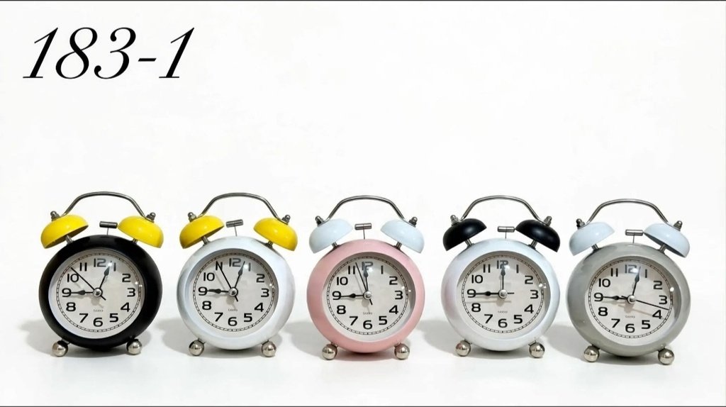 MINI RÉVEIL DOUBLE CLOCHE 183-1