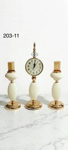 [203-11] BOUGEOIRS & HORLOGE IVOIRE 203-11